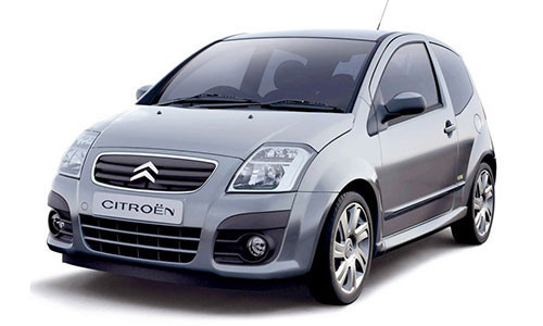 CITROEN C2 COVORAȘE CAUCIUC CU BORDURĂ ÎNALTĂ (2004-2010)