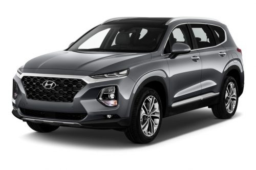 HYUNDAI SANTA FE (TM) COVORAȘE CAUCIUC CU BORDURĂ ÎNALTĂ (2018-2021)